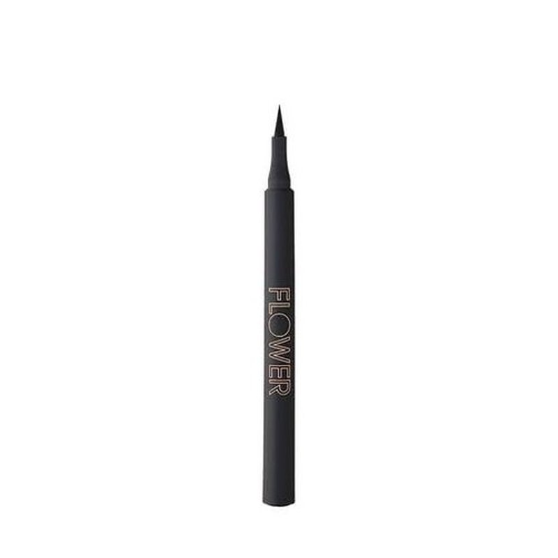 Flower Beauty Forever Wear Eyeliner & Eyeshadow - High-Pigment, Smudge-Proof, Extra-Fine Tip | All Nighter