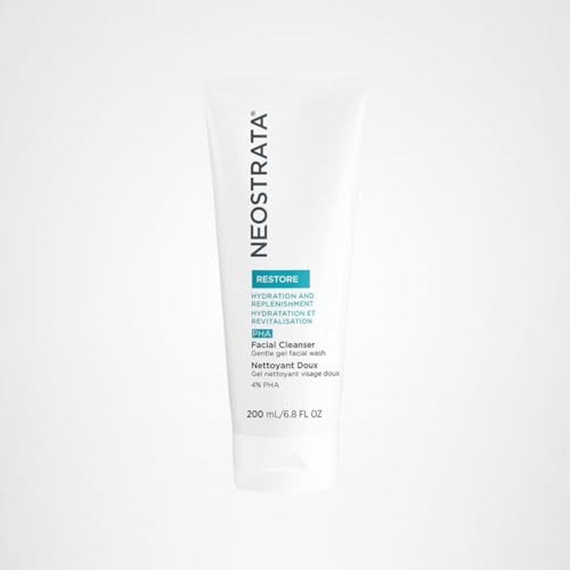NEOSTRATA Mandelic Clarifying Cleanser Gel Facial Wash for Oily Skin with Salicylic Acid Soap-Free Fragrance-Free, 6.8 Fl Oz (Pack of 1)