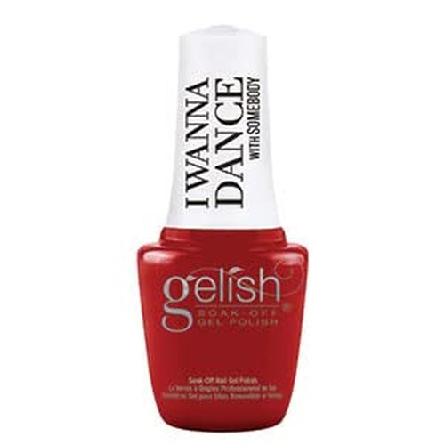 Gelish MINI I Wanna Dance with Somebody Collection - 9mL TPO-Free Soak Off Polish, Long-Lasting, Vibrant Color, Professional Quality, High Shine, Chip-Resistant (Blazing Up The Charts)