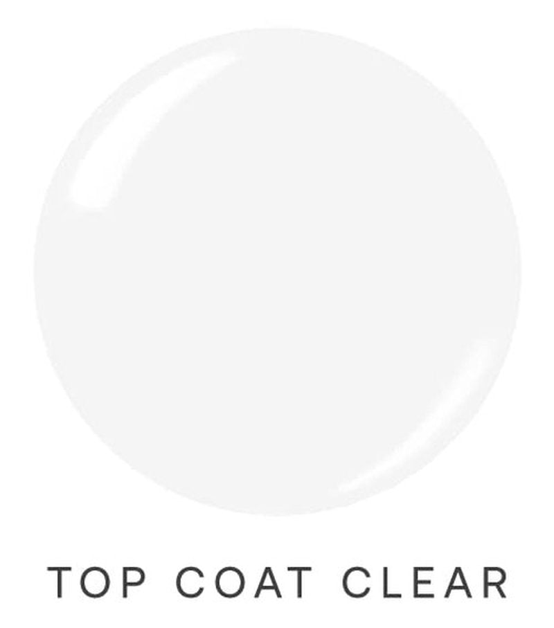 786 Cosmetics Top Coat Clear Nail Polish - Breathable, Halal, Vegan, Cruelty-Free, 21-Free, Fast-Drying