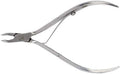ClipperPro® Stainless Steel Cuticle Nippers - Cuticle Clippers for Nail Care Pedicure Manicure Nail Tools - Full Jaw Cuticle Remover Tool Nail Care, High Precision Blade, Easy Grip