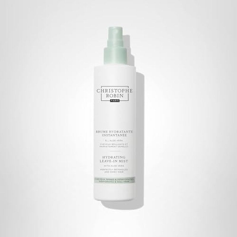 Christophe Robin Hydrating Leave-In Mist With Aloe Vera for Scalp and Hair - Detangles and Conditions 5 fl. oz