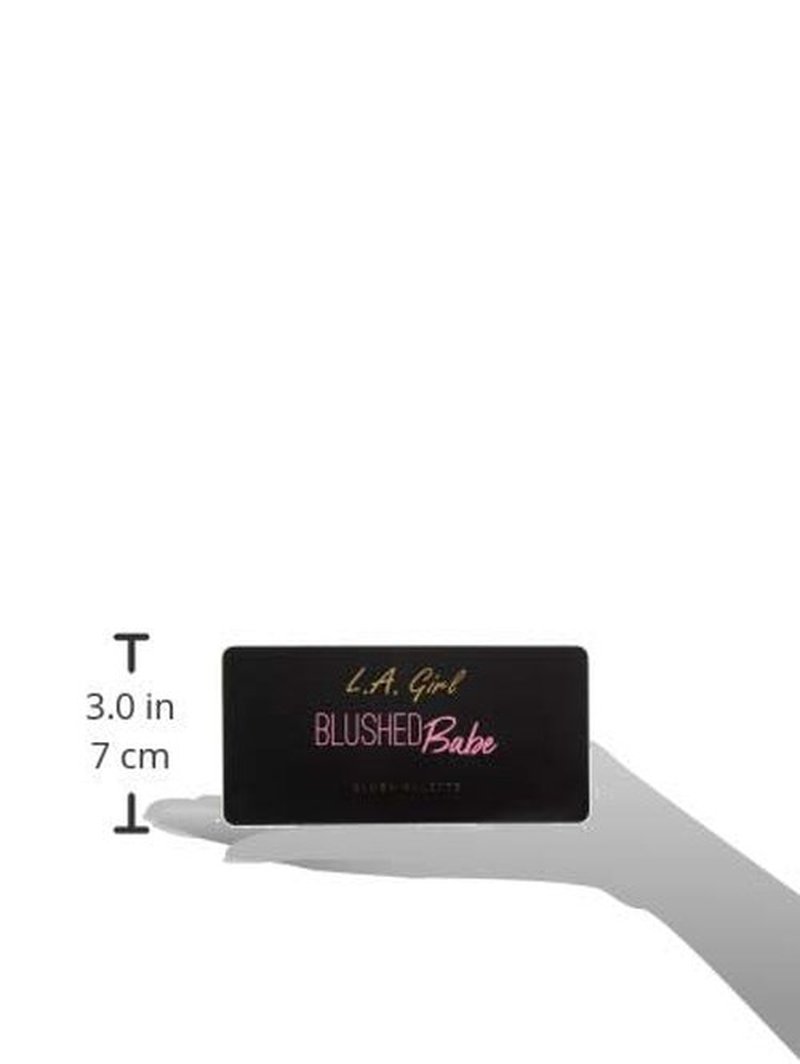 L.A. Girl Fanatic Blush Palette, Blushed Babe GBL422