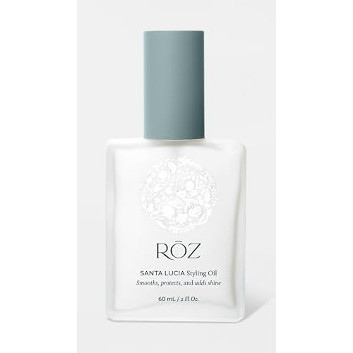 "R?Z Santa Lucia Styling Oil - smooths, protects, and adds shine. Vegan, cruelty free, FREE of silicone, sulfates, parabens and PEGS, color safe - 2 Fl.Oz / 60 ml"