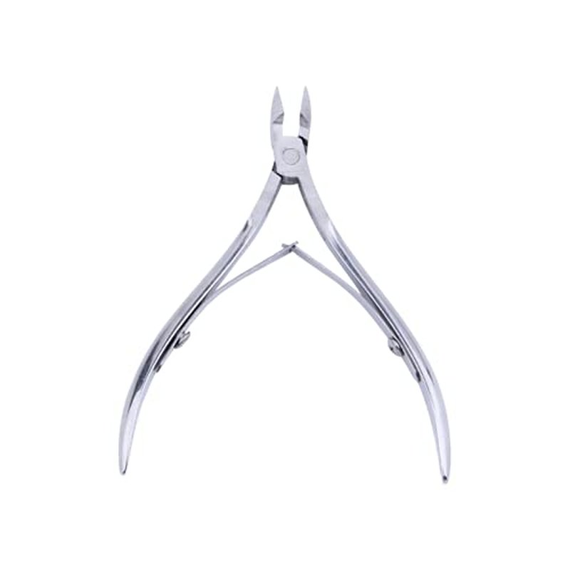 Stainless Steel Cuticle Remover Tool Set - Straight Cuticle Scissors (3.5”), Curved Cuticle Scissors (3.5”), Cuticle Nippers (3.7”) & Cuticle Pusher Set of 4 (5” each).