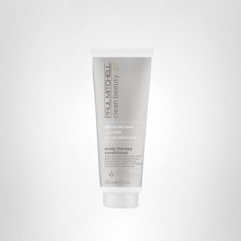 Paul Mitchell Clean Beauty Scalp Therapy Conditioner, Gently Conditions + Cools All Hair Types, Especially Dry, Oily + Sensitive Scalps, 8.5 fl. oz.