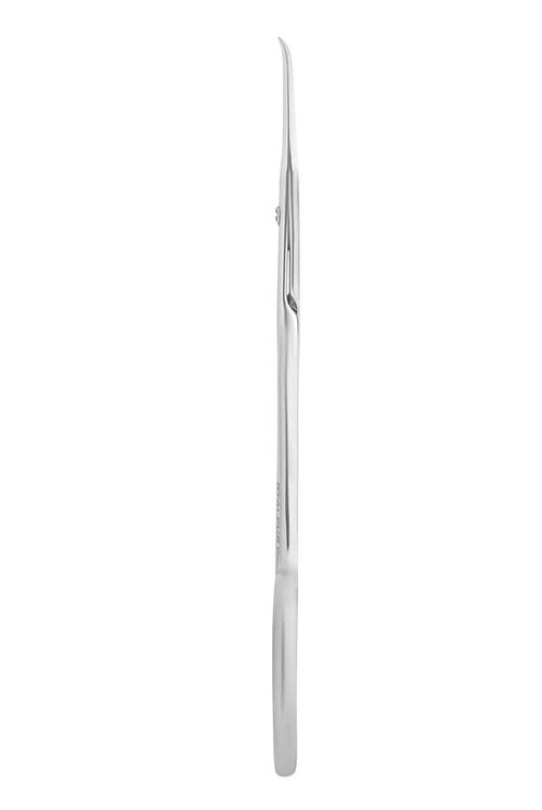 Staleks Exclusive 23 Type 1 Hook-shaped blade Cuticle Scissors (Magnolia) – Enhanced Visibility, Medium Handles