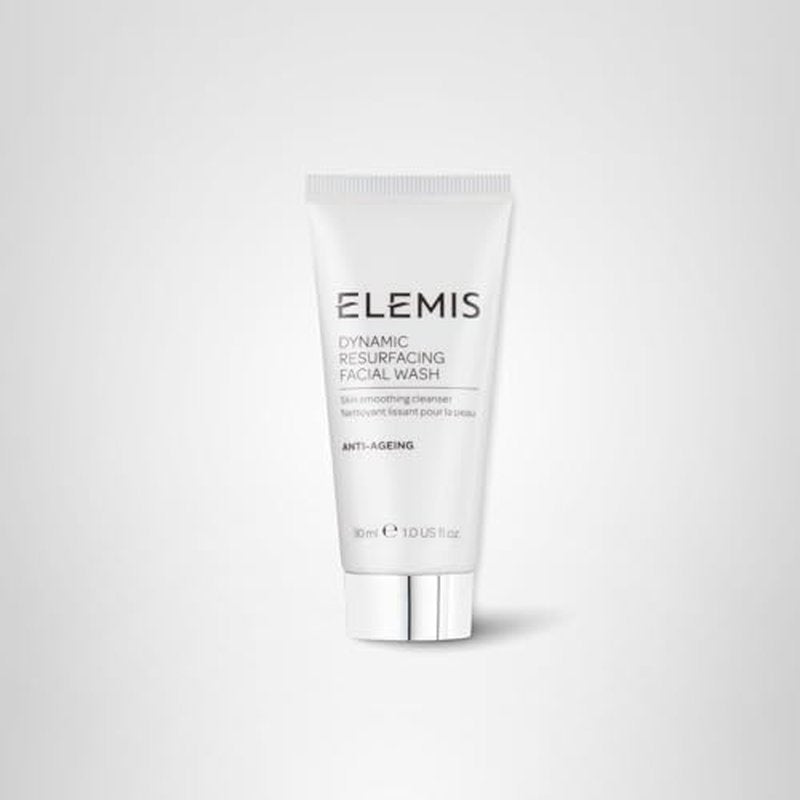 ELEMIS Dynamic Resurfacing Facial Wash - Gentle Travel Size Daily Gel Cleanser - Enzyme-Powered Skin Refining Formula - Sensitive Skin Friendly - 30ml