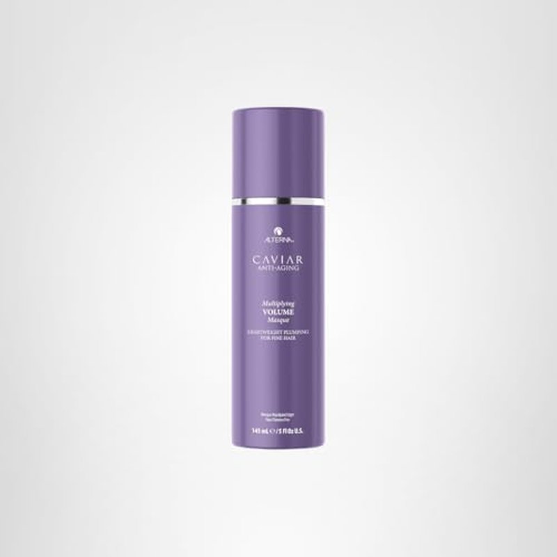 Alterna CAVIAR Anti-Aging Multiplying Volume Masque 5 Fl Oz | Lightweight Hydrating Hair Volumizer Mask for Fine, Thin, Limp or Flat Hair | Adds Shine & Body | Strengthens, Detangles & Boosts Fullness