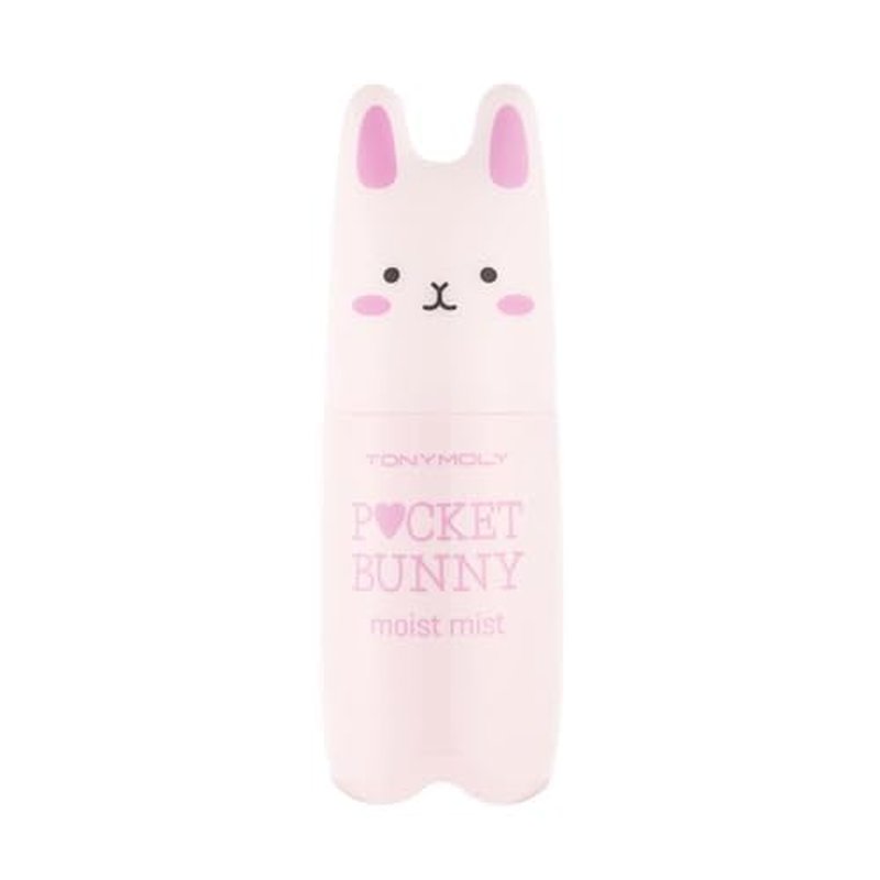 TONYMOLY Pocket Bunny Bar Perfume Stick & Facial Mist Bundle - Hydrating Solid Fragrance for Women