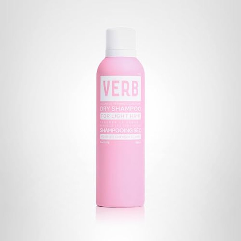 VERB Dry Shampoo Light, 5 oz - Refresh, Absorb Oils + Extends Styles - Refreshing Dry Shampoo Spray for Light Tones - Vegan, No Parabens or Harmful Sulfates
