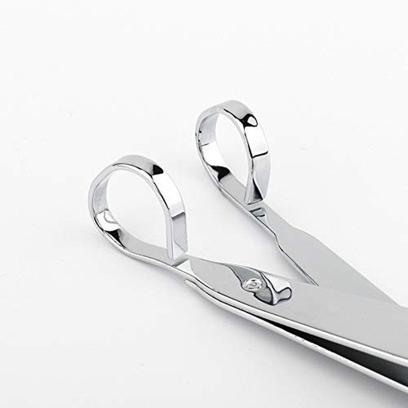 KRISMYA Nail Clippers,EZ Grip Nail Clipper Set,Carbon Steel Fingernail and Toenail Clippers for Seniors Long handle with Metal Case for Women and Man - Set of 2 (Small and Large)