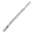 Young Nails Slickpour Dual Metal Pusher - Precision Tool for Nail Care & Grooming