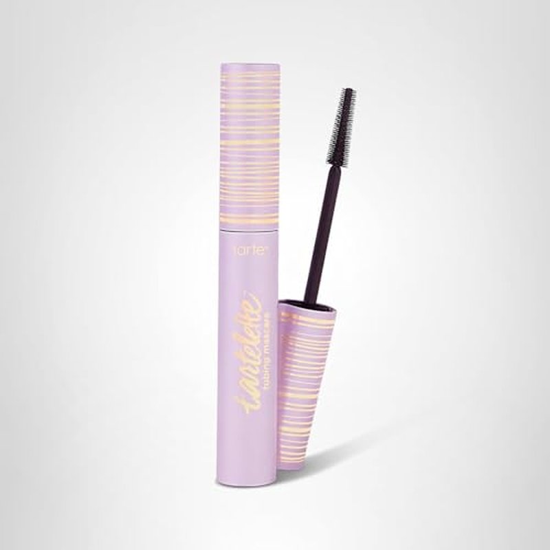 tarte tartelette tubing mascara – Lash Extensions in a Tube, Easy-to-Remove Eye Makeup, Clinically Proven to Volumize & Curl, 24Hr Smudge-Proof Longwear, Vegan & Cruelty-Free, full size, black