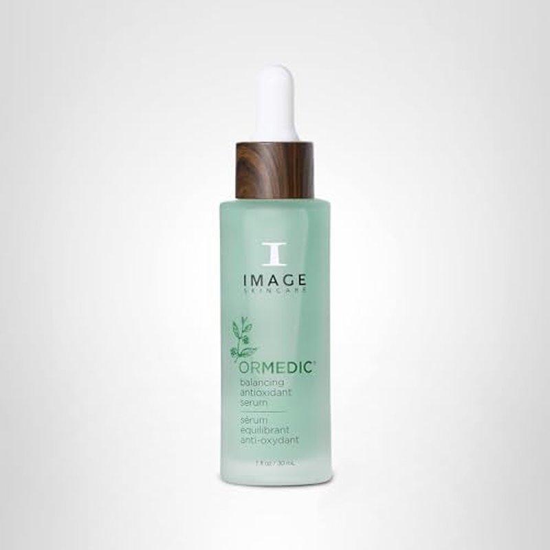IMAGE Skincare, ORMEDIC Balancing Antioxidant Serum, Hydrates & Soothes Skin with Organic Aloe Vera, Vitamin C, & Botanical Extracts, 1 fl oz