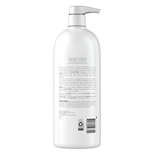 Nexxus Humectress Moisturizing Conditioner - Ultimate Moisture for Dry Hair | Silicone-Free, 44 oz