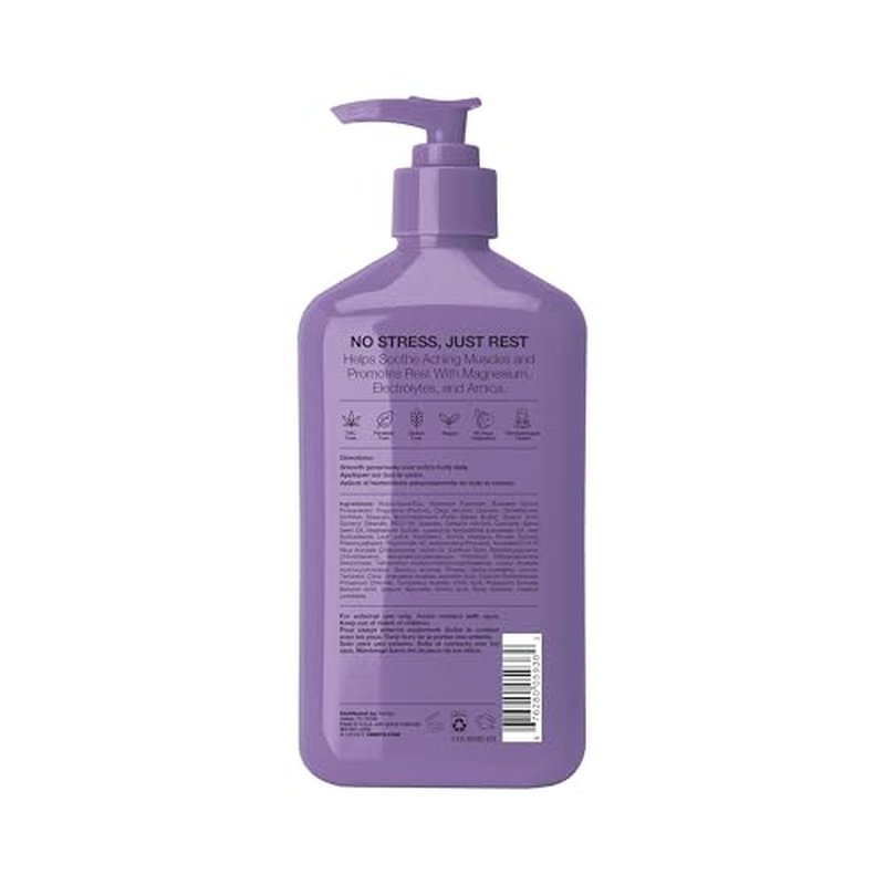 Hempz Magnesium Body Lotion, Serene Waters Moisturizer, Soothing and Hydrating with Arnica, 17 fl.oz.
