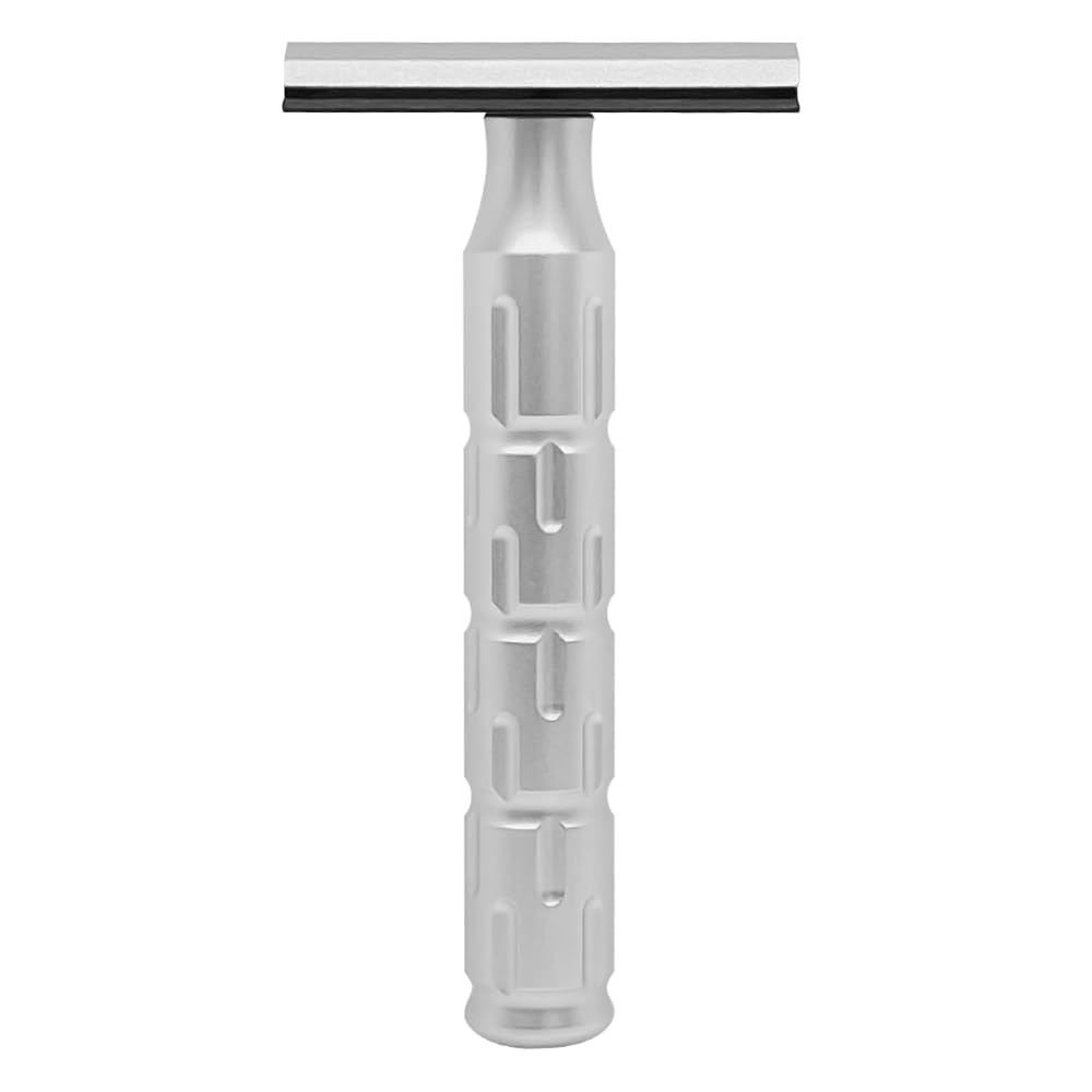 The Goodfellas’ Smile SYNTESI ALUMINUM, CNC‑Machined Double‑Edge Safety Razor – 45° Precision Angle, Ultra‑Light & Agile Design for Face Shaving, Made in Italy