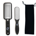 CHICSO 2 PCS Stainless Steel Profession Foot Callus Remover with Storage Bag