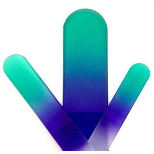 Bywabeé Etched Crystal Glass Nail File Set