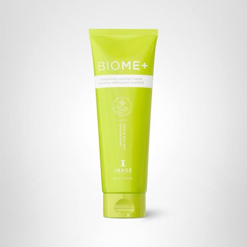 IMAGE Skincare, BIOME+ Cleansing Comfort Balm, Microbiome Friendly Gentle Cleanser, Reduces Moisture Loss, 4 fl oz