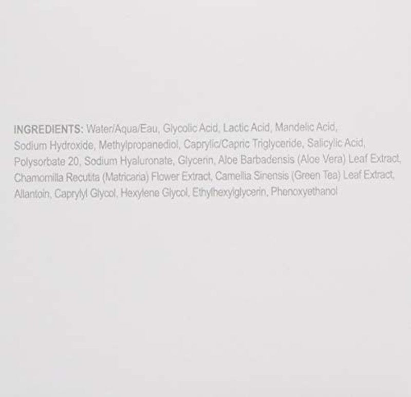 Jan Marini Skin Research Marini Multi-Acid Exfoliating Pads - At-Home Skin Health Peel - Brightening & Exfoliating Skincare Solution with Glycolic, Salicylic, Mandelic & Lactic Acid - 30 Pads