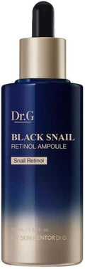Dr. G Black Snail Retinol Ampoule - Advanced Anti-Aging Face Serum with Snail Mucin - 1.69 fl oz for Glowing Skin