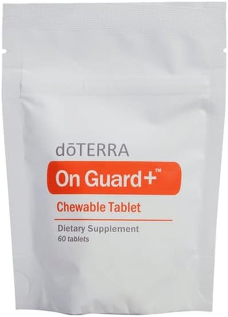 doTERRA On Guard+ Chewable Tablets - Immune Support Supplement | Natural Citrus Flavor