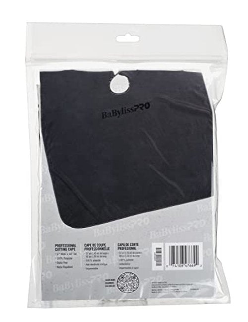 BaBylissPRO Black Barber Cape