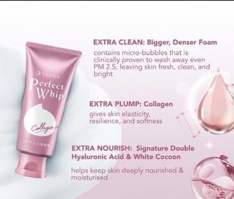EMBEAUTY SENKA -Senka Perfect Whip Collagen in Facial Wash -120g