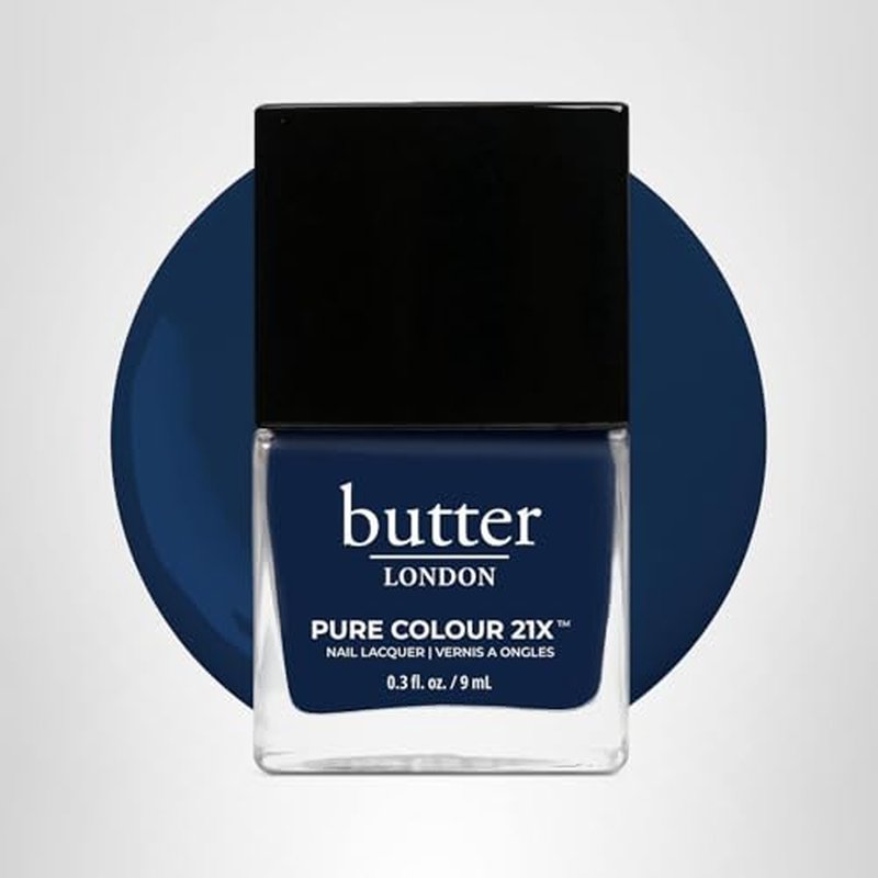butter LONDON PC21X Nail Lacquer Polish, Brolly - Fast-Drying, Long Lasting Gel-Like Finish & Chip-Resistant Nail Lacquer Helps Protects & Strengthens Nails - Vegan & Cruelty-Free