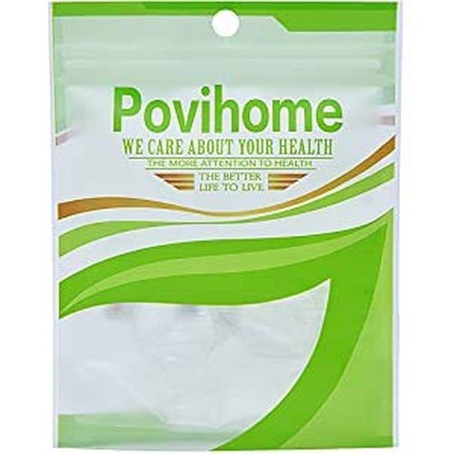 Povihome 6 Pack Gel Toe Spacer Separators(0.6'' Thick), Bunion Corrector for Overlapping Toe (1st/2nd Toe), Silicone Toe Spacers with Soft Gel Lining for Hallux & Bunion Pain Relief