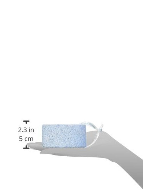 Bath Accessories Curved Pumice Stone Blue