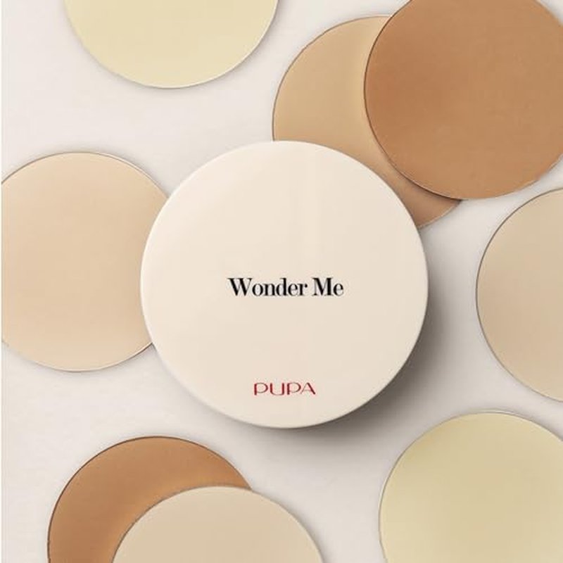 Pupa Milano Wonder Me Powder-no-Powder - Setting Powder Reduces Pores - Makes Skin Texture Smoother and Firmer - Talc Free - 030 Warm Beige - 0.22 oz