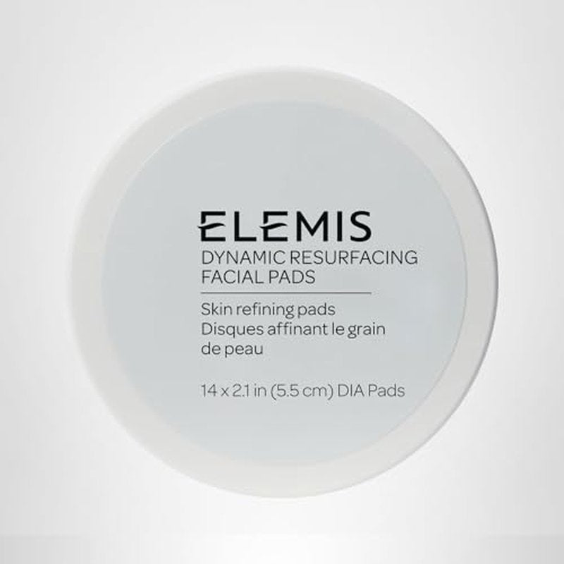 ELEMIS Dynamic Resurfacing Facial Pads, Gentle Skin Smoothing Pads, Tri-Enzyme Technology, Exfoliating Pads, Dull, Dry, Flaky Skin & Uneven Texture