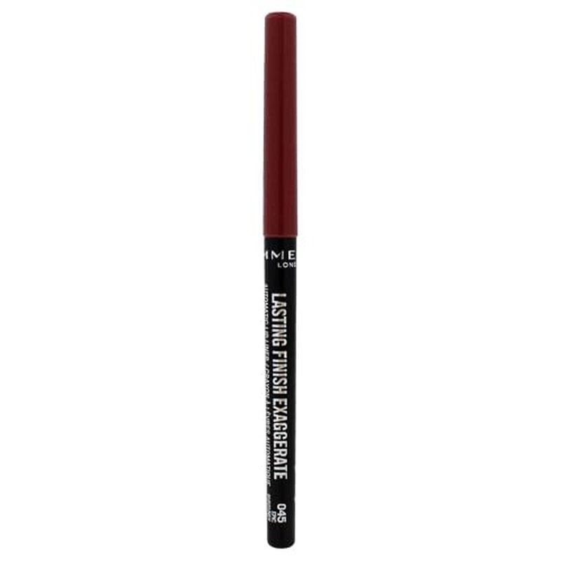 Rimmel Lasting Finish Exaggerate Automatic Lip Liner, 45 Epic Burgandy (Pack of 2)