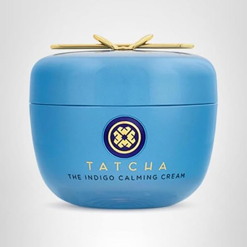 TATCHA Indigo Calming Cream | Face Moisturizing Cream for Eczema & Redness | 50ml / 1.7 oz