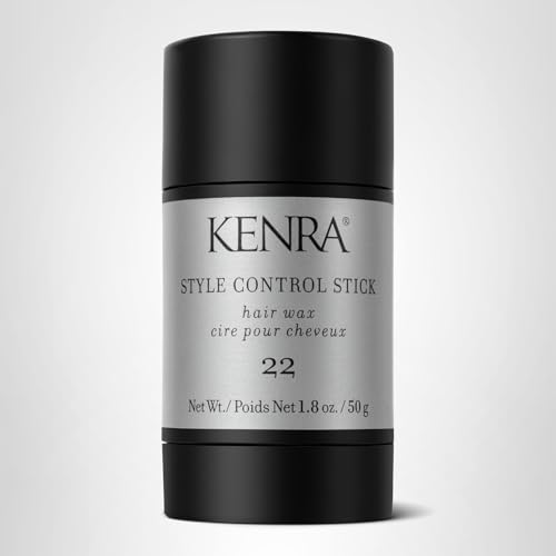 Kenra Professional Style Control Stick 22 | Hair Wax | Smooth, Sleek Styles | Long-Lasting Hold, Frizz Control, & Humidity Resistance | Sweat-Resistant Hold | Safe for Skin, Scalp & Edges | 1.8 oz