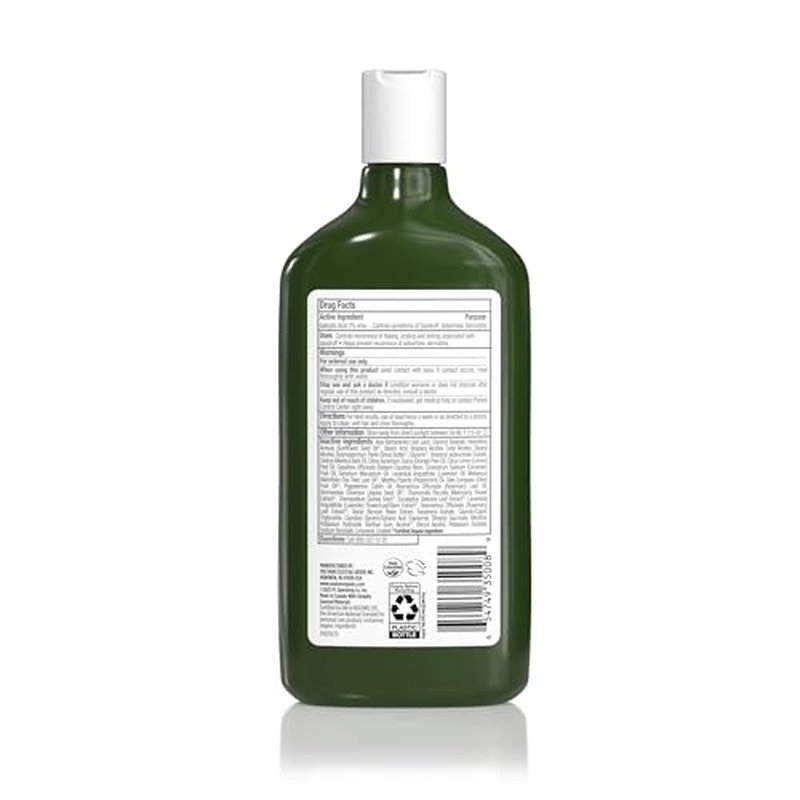 Avalon Organics All Natural Dandruff Therapy Shampoo, 11 Fl Oz