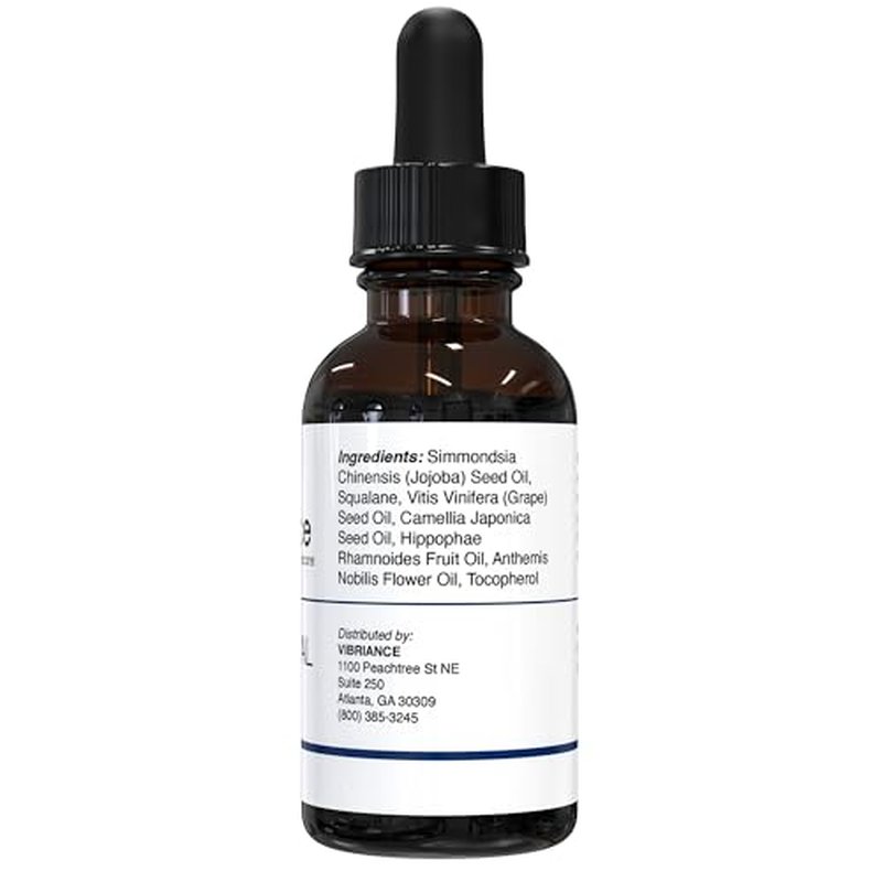 Vibriance Skin Revival Facial Oil - Natural Ingredients - Face Hydrating for Sensitive and Dry Types, with Vitamin E, Sea Buckthorn, Camellia, Squalane - Vegan, Paraben-Free