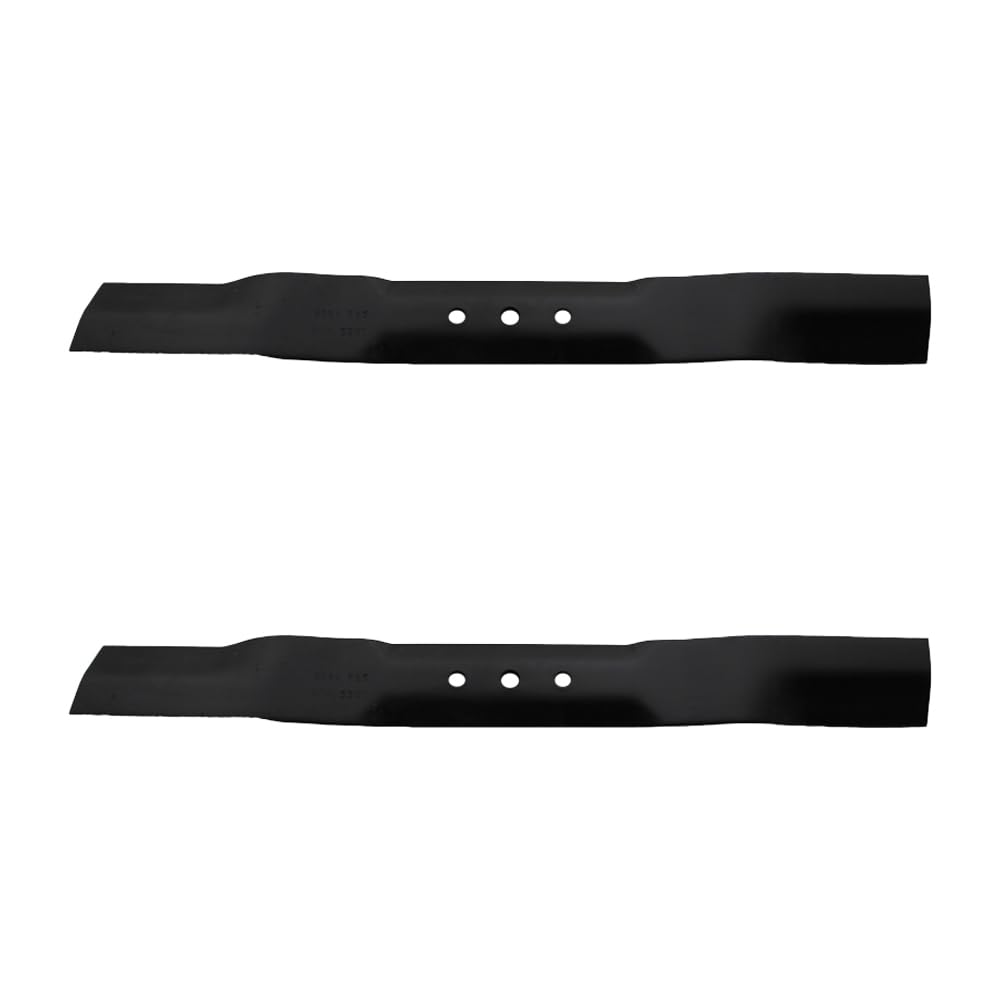 Set of 2 New Rolled Air-Lift Blade Fits Toro, Fits Exmark 20030, 20033, 20036, 20040, 20042, 20043, 20053, 20054, 20056, 20057, 20090 Models Interchangeable with 108-0954-03, 108-3762-03, 108-3