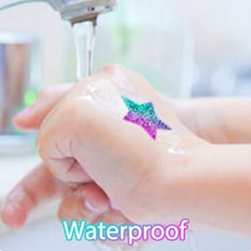Temporary Glitter Tattoo Kit for Kids & Adults, LCDGTJ 42 Glitter & 6 Fluorescent Color, 209 Stencils, 4 Glue, 5 Brushes, 1 Diamond Sticker, Safe & Easy Removal Face Body Art Birthday Party Supplies