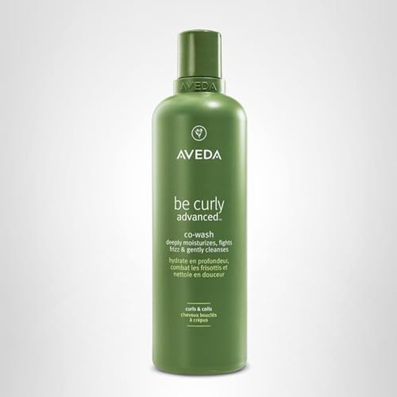 Aveda Be Curly Advanced Co-Wash | Enhances Curl Pattern, Hydrates Curly & Coily Hair | Fights Frizz | Sulfate Free | Silicone Free | 98% Naturally Derived*, 11.8 Fl Oz