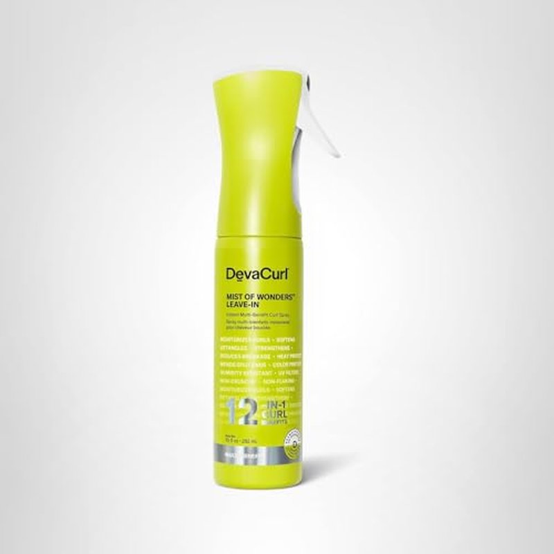DevaCurl Mist of Wonders Leave In Multi-Benefit Curl Spray, 10 oz