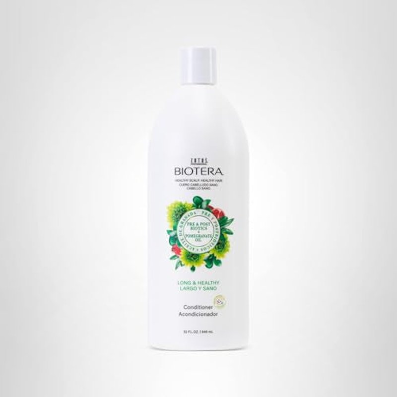 Biotera Long & Healthy Strengthening Conditioner | Long or Growing Hair | Microbiome Friendly | Vegan & Animal Test Free | Paraben Free | Color-Safe | 32 Fl Oz