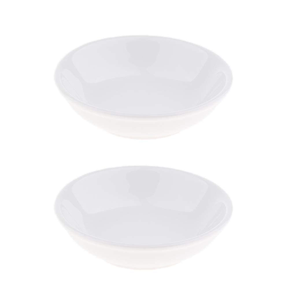 CLKONKA Replacement Wax Warmer Dish - Durable Ceramic Bowl for Wax Melts - Fits Most Wax Warmers - Round Shape(4 in)