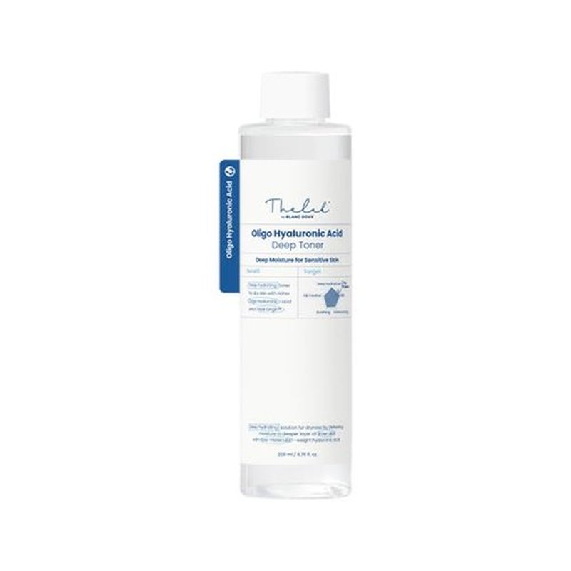 Oligo Hyaluronic Acid Hydrating Toner 200ml– Hydrating Toner for Sensitive Skin, pH Balance, Korean Skin Care, Alcohol-Free, Vegan Formula, (6.76 fl. oz.)