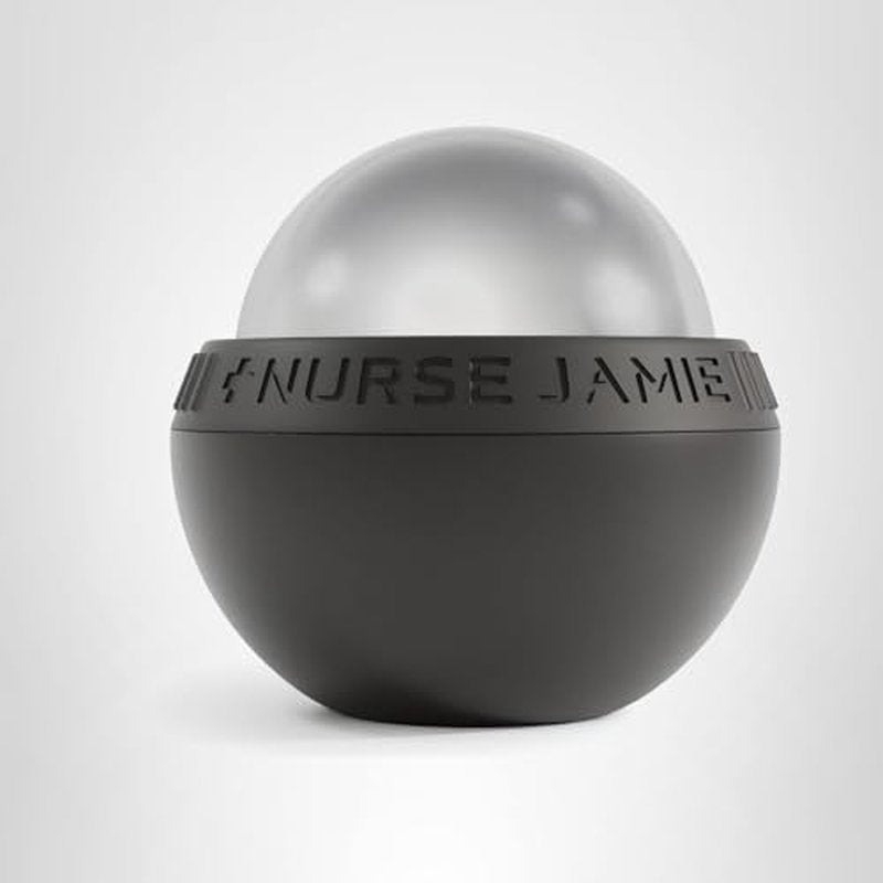 Nurse Jamie Super-Cryo Massaging Orb – Mini - Stainless Steel Cooling Roller for Face & Body to Reduce Puffiness & Soothe Skin