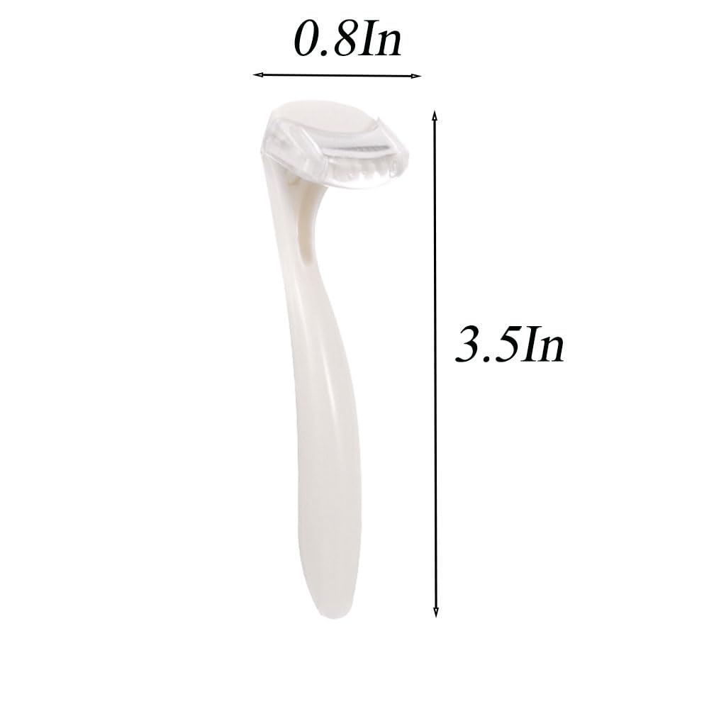 Mini hair scraper - Precision Bikini & Underarm Razor with Ergonomic Handle, Smooth Skin, Travel-Friendly Design for Sensitive Areas, Painless Hair Removal, Easy to Clean (3 Pcs)