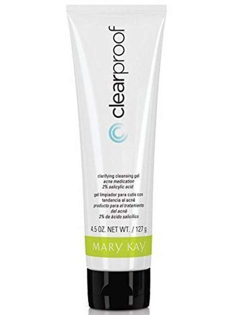 Mary Kay Clear Proof Acne Cleansing Gel - Clarifying Formula, 4.5 Oz (127g) for Clear Skin